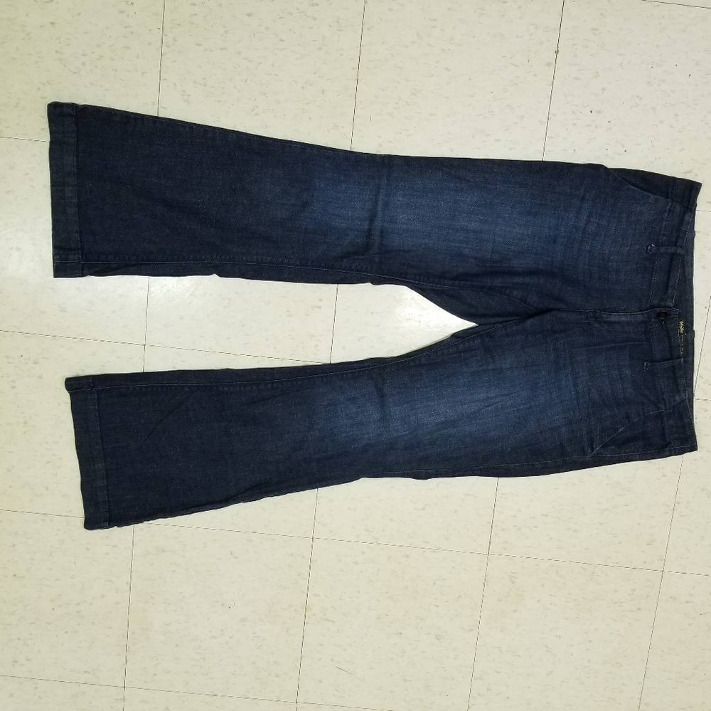 Mossimo Supply Co. Dark Wash Wide Leg Jeans